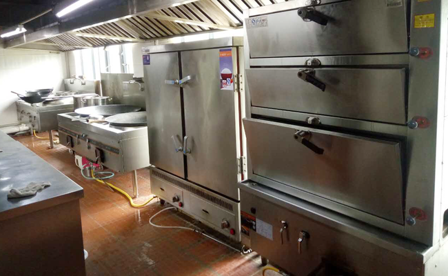 樂山外國語小學學校食堂廚房設備現(xiàn)場圖片