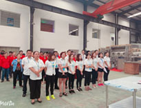 四川優佰特廚房設備公司2019年7月全體員工會議順利召開