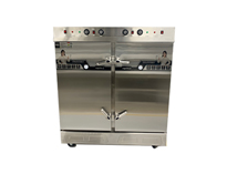 成都中央廚房設備廠家告訴你高端電氣兩用蒸飯柜有什么特點